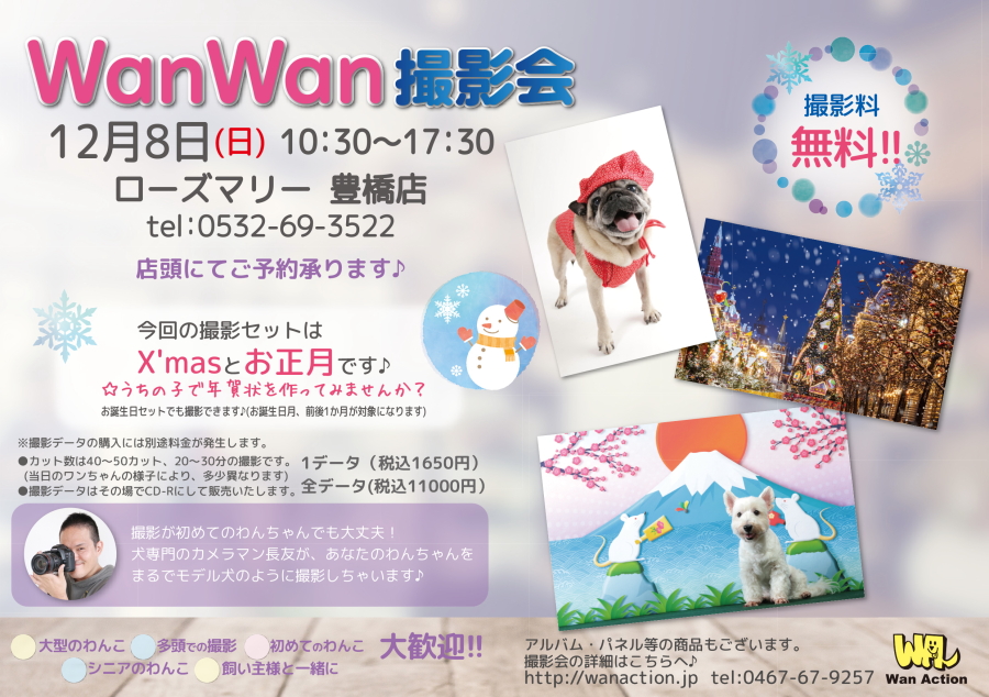 愛知県 ローズマリー豊橋店 Wan Action